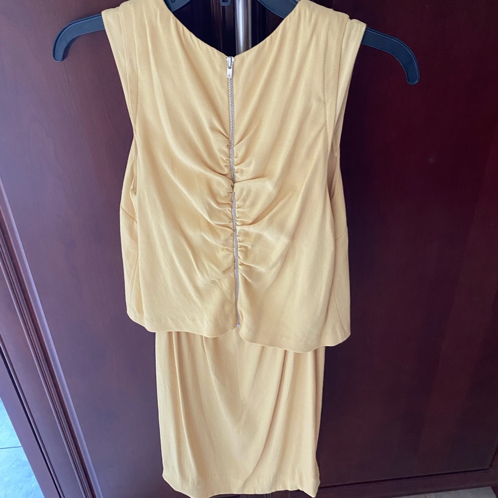 Vintage Sandro yellow dress
